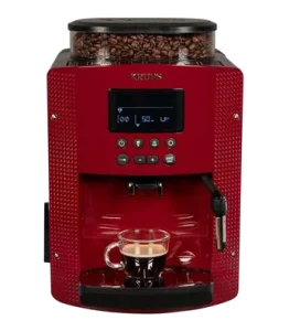 Krups Kaffeevollautomat / Kaffeemaschine EA815570, Rot bei vibequelle