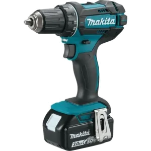 MAKITA Akku-Bohrschrauber DDF482RFJ 18V mit 2×3,0Ah Li-Ion Akku bei vibequelle