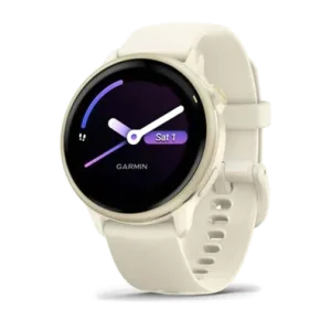 Sportuhr Garmin vívoactive 6 Lunar Gold / Ivory Beige bei vibequelle