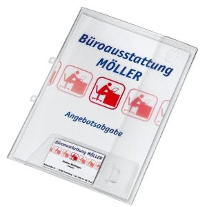 25 x Veloflex Angebotsmappe A4 transparent bei vibequelle