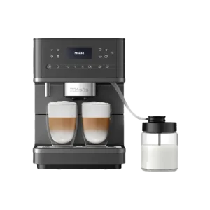 Miele CM 6560 MilkPerfection Graphitgrau Kaffeevollautomat – Grau bei vibequelle