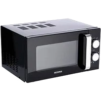 SEVERIN MW 7761 Mikrowelle 800 W schwarz, edelstahl bei vibequelle