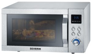 SEVERIN MW 7774 Mikrowelle 900 W silber bei vibequelle