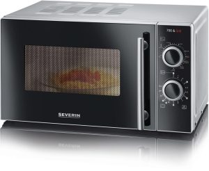 SEVERIN MW 7771 Mikrowelle 700 W silber bei vibequelle