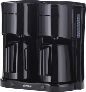 SEVERIN Duo-Filterkaffeemaschine KA 9315, schwarz bei vibequelle