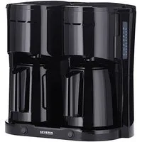 SEVERIN Duo-Filterkaffeemaschine KA 9315, schwarz bei vibequelle
