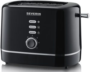 SEVERIN 2-Scheiben-Toaster AT 4321, schwarz bei vibequelle