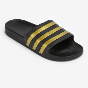 ADIDAS Badepantoffeln Adiletten Aqua schwarz | 42 bei vibequelle