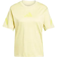 ADIDAS Damen T-Shirt ZNE gelb | S bei vibequelle