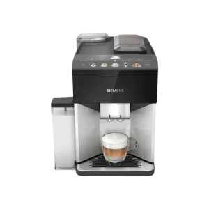 Siemens EQ.500 TQ513R01 Kaffeevollautomat – Silber/Schwarz bei vibequelle