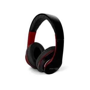 fantec Kopfhârer On-Ear “SHP-3”, schwarz/rot – sempre bei vibequelle