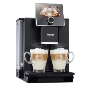 Nivona NICR 960 Kaffeevollautomat matt schwarz inkl. Milchcontainer bei vibequelle