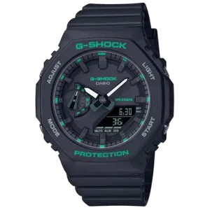 Uhr G-Shock GMA-S2100GA-1AER Schwarze Sportuhr bei vibequelle