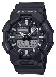Sportuhr G-Shock GA-010-1AER robust und wasserdicht bei vibequelle