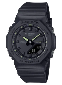 Casio G-Shock Uhr Schwarz/Gelb mit Ana-Digi-Anzeige GMA-P2100SA-1A2ER bei vibequelle
