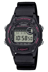 Casio Quarzuhr Alarm-Chrono für Damen und Jugendliche W-220H-1A2VEF bei vibequelle