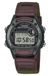 Casio Quarzuhr Alarm-Chrono für Damen und Jugendliche W-220HF-3AVEF bei vibequelle