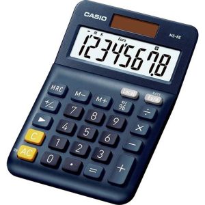 CASIO MS-8E Tischrechner blau bei vibequelle