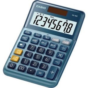 CASIO MS-80E Tischrechner blau bei vibequelle