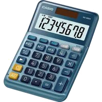 CASIO MS-88EM Tischrechner blau bei vibequelle