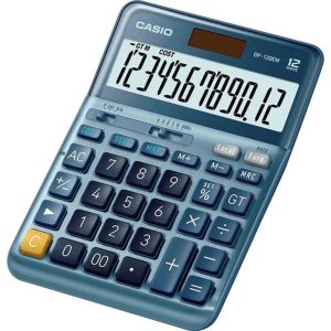CASIO DF-120EM Tischrechner blau bei vibequelle