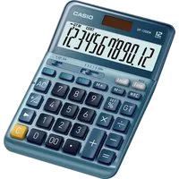 CASIO DF-120EM Tischrechner blau bei vibequelle