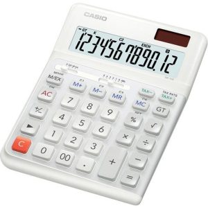 CASIO DE-12E-WE Tischrechner weiß bei vibequelle