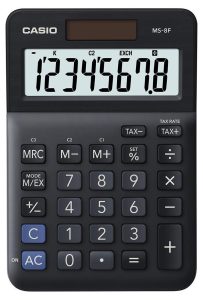 CASIO MS-8F Tischrechner schwarz bei vibequelle