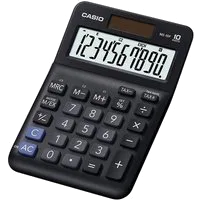 CASIO MS-10F Tischrechner schwarz bei vibequelle