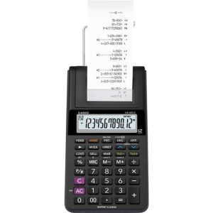 CASIO HR-8RCE Tischrechner druckend bei vibequelle