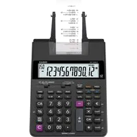 CASIO HR-150RCE Tischrechner druckend schwarz bei vibequelle