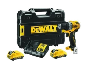 DeWalt Akku-Bohrschrauber DCD701D2 12V / 2×2,0Ah Li-Ion Akku bei vibequelle