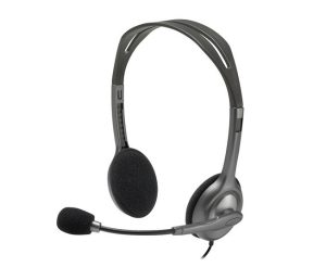 Headset H110 Stereo – silber – Logitech bei vibequelle