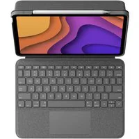 Logitech FOLIO TOUCH Tablet-Tastatur grau geeignet für Apple iPad Air 4. Gen (2020), Apple iPad Air 5. Gen (2022), Apple iPad Air 11″ (M2), Apple iPad Air 11″ (M3) bei vibequelle