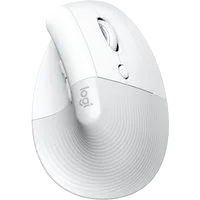 Logitech Lift Maus ergonomisch kabellos weiß bei vibequelle