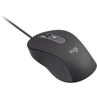 Logitech 910-007511 Maus Kabelgebunden Optisch Graphit 4 Tasten bei vibequelle