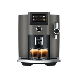 JURA S8 Dark Inox (EB) Kaffeevollautomat – Grau bei vibequelle