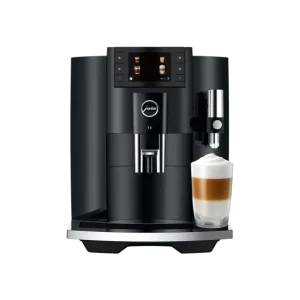 JURA E8 Piano Black (EC) Kaffeevollautomat – Schwarz bei vibequelle
