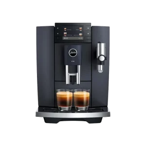JURA E8 Cosmic Black (ED) Kaffeevollautomat – Schwarz bei vibequelle
