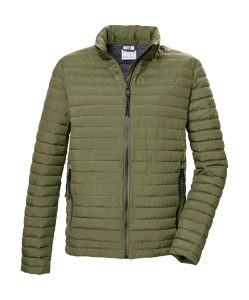 Steppjacke “GS 85 MN QLTD JCKT”, Herren, Gr. L, grün (waldmeister), Obermaterial: 100% Polyester.Futter: 100% Polyester.Füllung: 100% Polyester, G.I.G.A. DX BY KILLTEC, Jacken Steppjacke, leichte, winddichte und wasserabweisende Herrenjacke