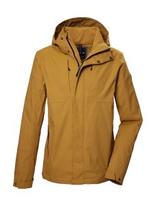 Funktionsjacke “GS 59 MN JCKT”, Herren, Gr. L, gelb (curry), Obermaterial: 100% Polyester.Futter: 100% Polyester, G.I.G.A. DX BY KILLTEC, Jacken Funktionsjacke, Herrenjacke im urbanen Look, wasser- und winddicht, atmungsaktiv