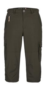 3/4-Hose “GS 35 MN PNTS”, Herren, Gr. 48, Normalgrößen, grün (olivgrün), Obermaterial: 92% Polyester, 8% Elasthan.Futter: 90% Polyester, 10% Baumwolle, G.I.G.A. DX BY KILLTEC, Hosen, Leichte, schnelltrocknende 3/4 Hose mit verstellbarem Bund und Taschen