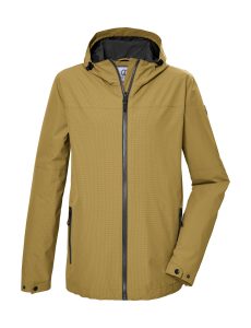 Funktionsjacke “GS 80 MN JCKT”, Herren, Gr. L, gelb, Obermaterial: 100% Polyester.Futter: 100% Polyester, G.I.G.A. DX BY KILLTEC, Jacken Funktionsjacke, Herrenjacke wasserdicht 8.000 mm, Kapuze, verstellbar