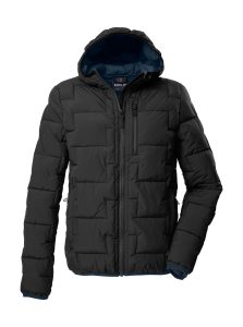 Steppjacke “GW 72 MN QLTD JCKT”, Herren, Gr. L, schwarz, Obermaterial: 100% Polyester.Futter: 100% Polyester.Füllung: 100% Polyester, G.I.G.A. DX BY KILLTEC, Jacken Steppjacke, Wasserabweisende Herren Steppjacke mit 10.000 mm Wassersäule