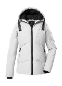 Steppjacke “GW 40 WMN QLTD JCKT”, Damen, Gr. 36, weiß (naturweiß), Obermaterial: 100% Polyester.Futter: 100% Polyester.Füllung: 100% Polyester, G.I.G.A. DX BY KILLTEC, Jacken Steppjacke, Moderne, wasserabweisende Funktionsjacke, winddicht, atmungsaktiv
