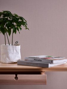 Vliestapete A.S. CRÉATION “Casual Living Struktur-Tapete Unitapete leicht glitzernd Landhaus”, rosa (rosa,silber), B:0,53m H:0,02m L:10,05m, Vlies, Tapeten, Vliestapete Uni für Schlafzimmer Küche Wohnzimmer Struktur Design Flur