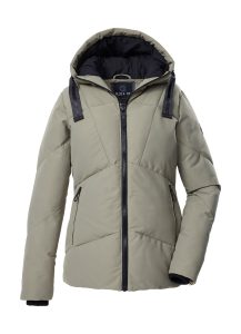 Steppjacke “GW 40 WMN QLTD JCKT”, Damen, Gr. 36, grün (helloliv), Obermaterial: 100% Polyester.Futter: 100% Polyester.Füllung: 100% Polyester, G.I.G.A. DX BY KILLTEC, Jacken Steppjacke, Moderne, wasserabweisende Funktionsjacke, winddicht, atmungsaktiv