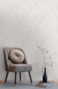 Vliestapete A.S. CRÉATION “Pure Elegance Tapete mit Blätterranken Mustertapete Floral Blattmotiv”, beige (creme,beige), B:0,53m H:0,02m L:10,05m, Vlies, Tapeten, Vliestapete Blatt-Motiv für Schlafzimmer Küche Wohnzimmer Blätterranke