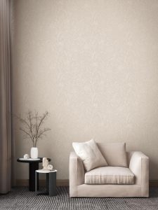 Vliestapete A.S. CRÉATION “Pure Elegance Tapete mit Ästen Mustertapete Floral Blumen”, braun (braun,beige,weiß), B:0,53m H:0,02m L:10,05m, Vlies, Tapeten, Vliestapete Blumentapete für Schlafzimmer Küche Wohnzimmer Äste Design