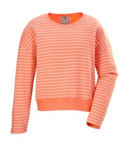 Sweatshirt “GS 23 WMN SWT SHRT GOTS”, Damen, Gr. 40, orange (koralle), Obermaterial: 100% Baumwolle.Obermaterial 2: 95% Baumwolle, 5% Elasthan, G.I.G.A. DX BY KILLTEC, Sweatshirts Sweatshirt, GOTS-zertifiziertes Damen Sweatshirt, weich, strapazierfähig